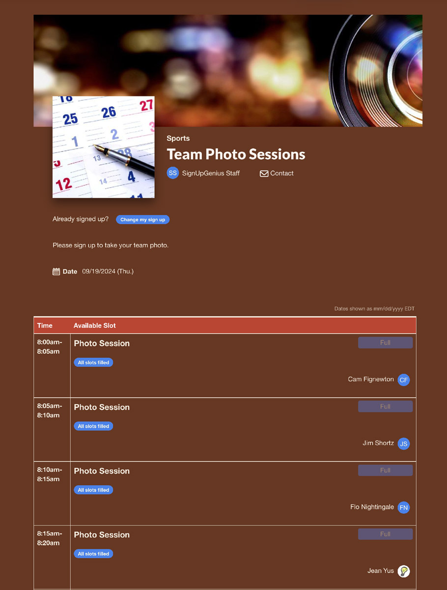 fifth sign up screenshot